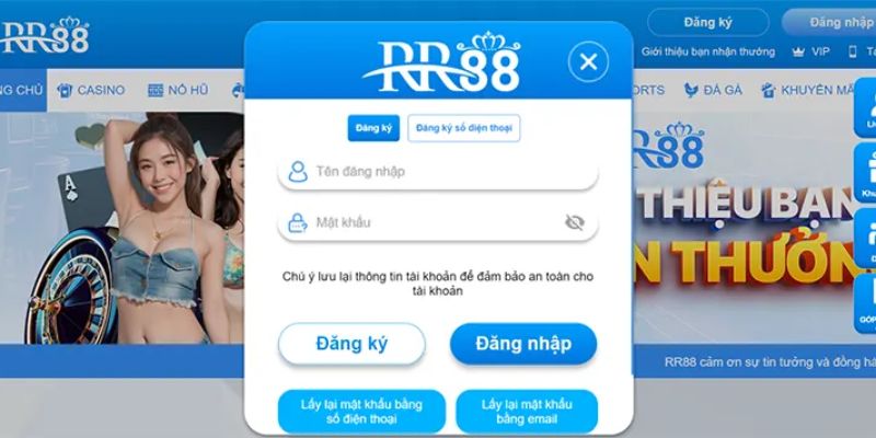 Hướng dẫn cách đăng nhập RR88 đơn giản và hiệu quả