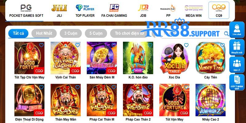 Khám phá sảnh Slots online đặc sắc, ghi nhận lượt tương tác cao tại nhà cái