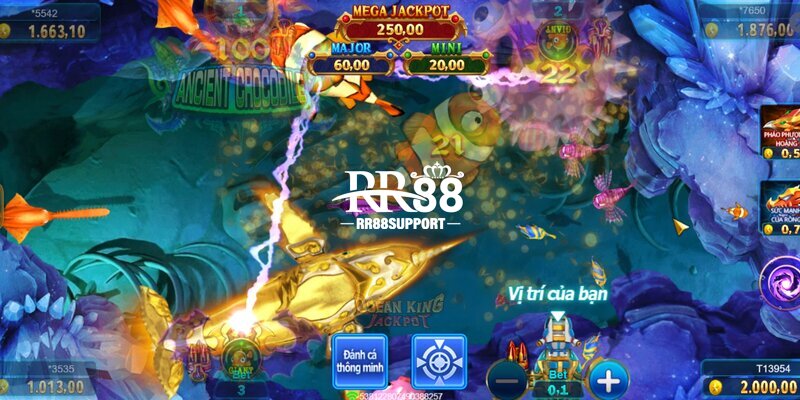 Siêu phẩm Vua Đại Dương, game bắn cá hot nhất RR88