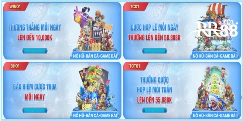 Ưu đãi khổng lồ tại Slot Games